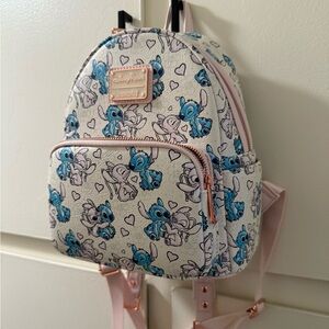 Loungefly backpack 2021 Valentines Day - Stitch and Angel